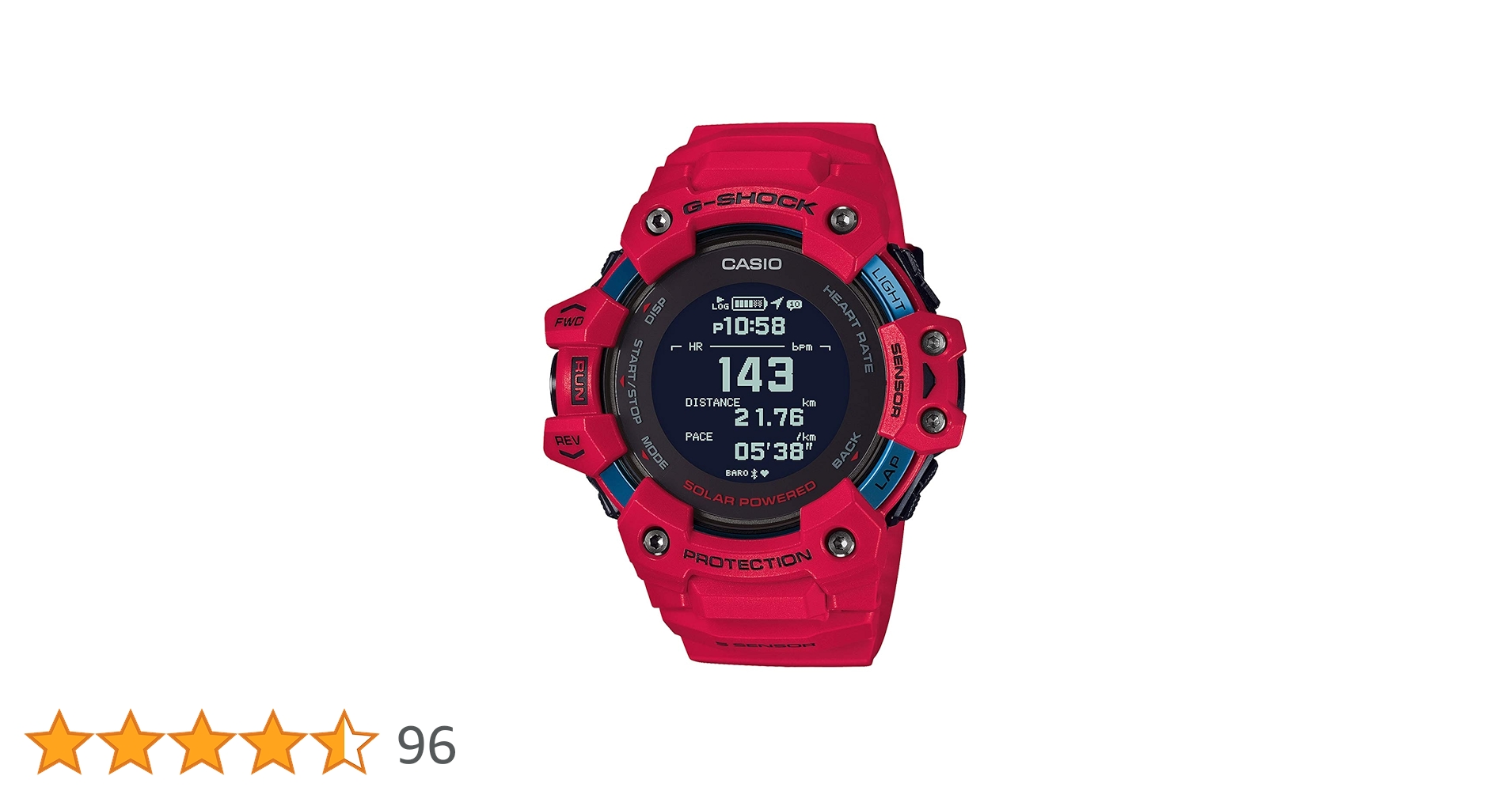 【新品】CASIO G-SHOCK G-SQUAD GBD-H1000-4JR CASIO G-SHOCK G-SQUAD GBD-H1000-8JR GPS Solar Men's Watch